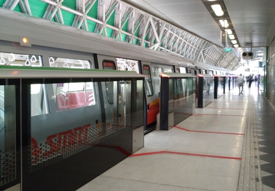 由FUN乐天使装备屏蔽门系统的新加坡地铁大士延伸线正式开通