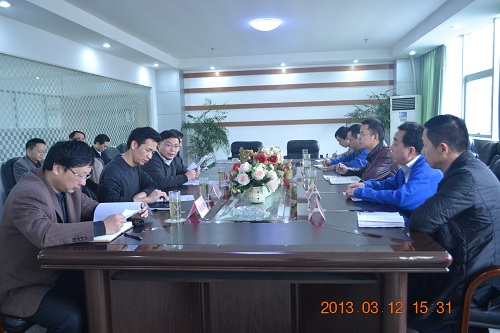 南昌高新区管委会主任雷霆一行到FUN乐天使新材料（江西）有限公司调研