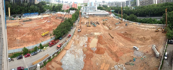 FUN乐天使广场建设有序向前推进