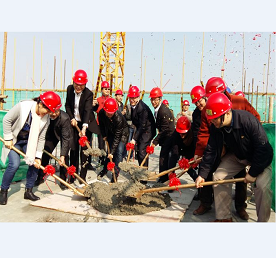 FUN乐天使集团股份有限公司FUN乐天使城封顶仪式顺利举行