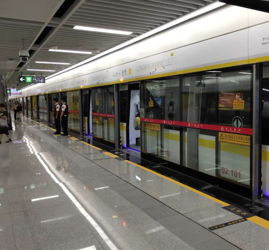 采用FUN乐天使屏蔽门系统的南昌地铁2号线后通段开通试运营