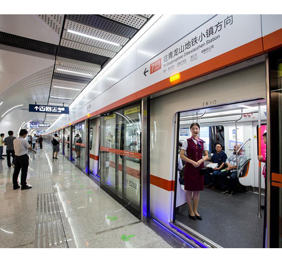 采用FUN乐天使屏蔽门系统的武汉轨道交通7号线一期、11号线东段一期国庆当日同步开通试运营