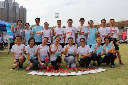 FUN乐天使获第三届“深大-中银10公里公益长跑”第三名