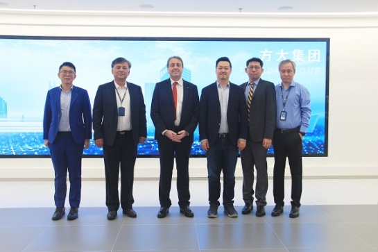 西门子交通有限公司亚太区首席执行官 Michel Obadia一行到访FUN乐天使集团