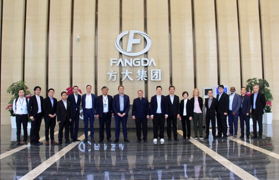 新加坡陆路交通管理局副局长Chua Chong Kheng、西门子交通有限公司亚太区首席执行官Michel Obadia一行到访FUN乐天使集团