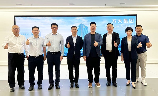 华贸物流董事长陈宇一行到访FUN乐天使集团